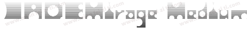 IADEMirage Medium字体转换